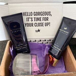 2 -NEW Westmore Beauty Body Coverage Perfector - Cream and new brush